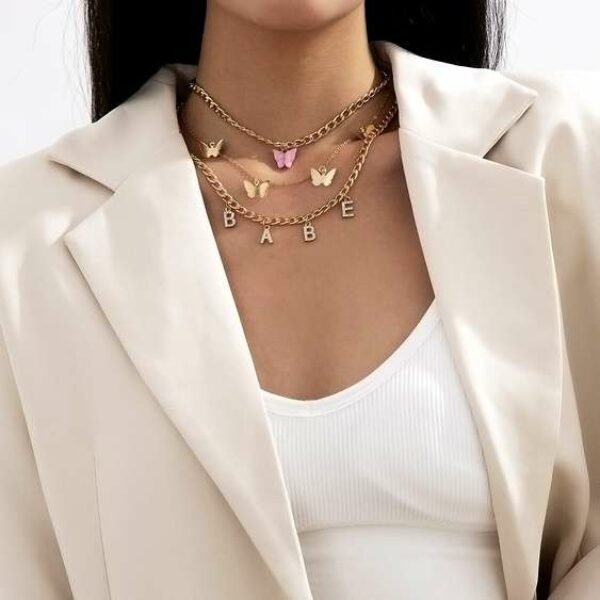 Multi Layers Babe Necklace