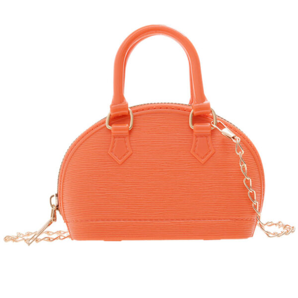 Mini PVC Orange Handbag