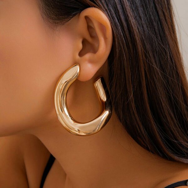 Gold Chunky Earrings